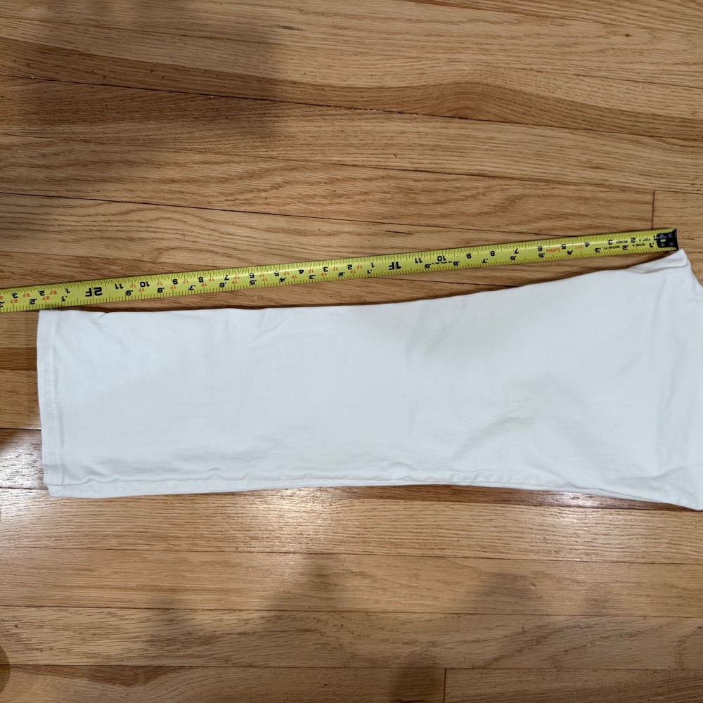 NYDJ Sheri Slim Jeans White Size 8 Lift Tuck Technology Cropped - Picture 7 of 9